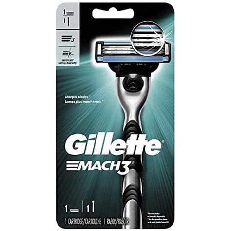 Buy Mach 3 - Handle W/1 Cartridge & Turbo Refillable Razor Online at ...