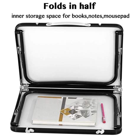 NISUN Multipurpose Foldable Laptop Table/Study Table/Bed Table/Lapdesk ...