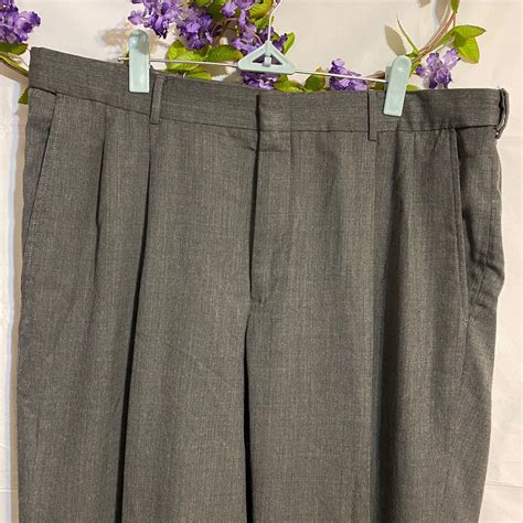 Haggar Haggar WPL386 Mens Pants Grey Dress pant | Grailed