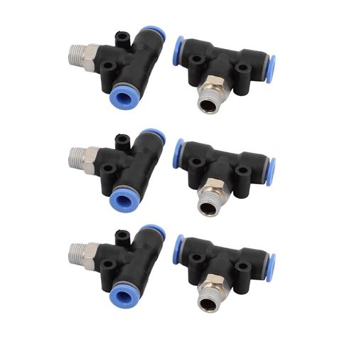 SJT® 1/8BSP 3 Ways Pneumatic Air Quick Connect Fitting Coupler 0.24 ...