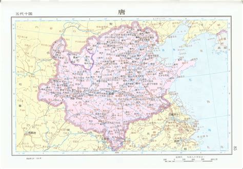 中国历史地图集——先秦时期（图片摘自《中国历史地图集》）