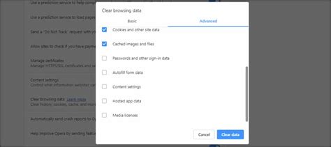 Image result for Clear Browser Cache in Opera