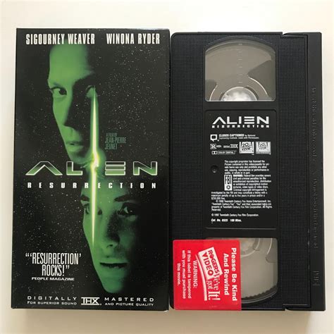 Alien Resurrection VHS 的图像结果