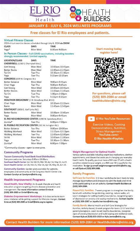 El Rio Happenings E-Newsletter - December 2023