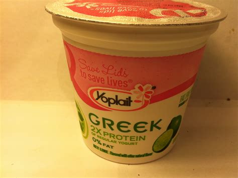 Crazy Food Dude: Review: Yoplait Key Lime Greek Yogurt