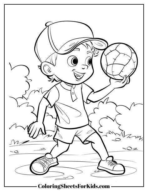 Sports Coloring Pages (Free Print & Download) - Coloring Sheets For Kids