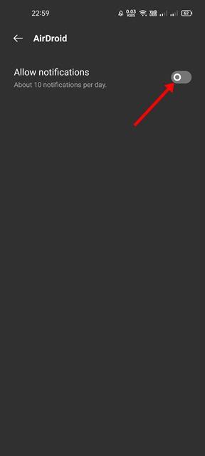 Disable Notifications 的图像结果