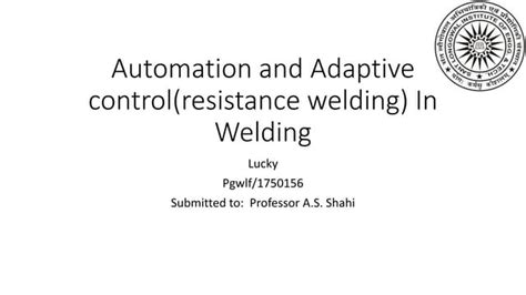 Image result for Adaptive Control Welding