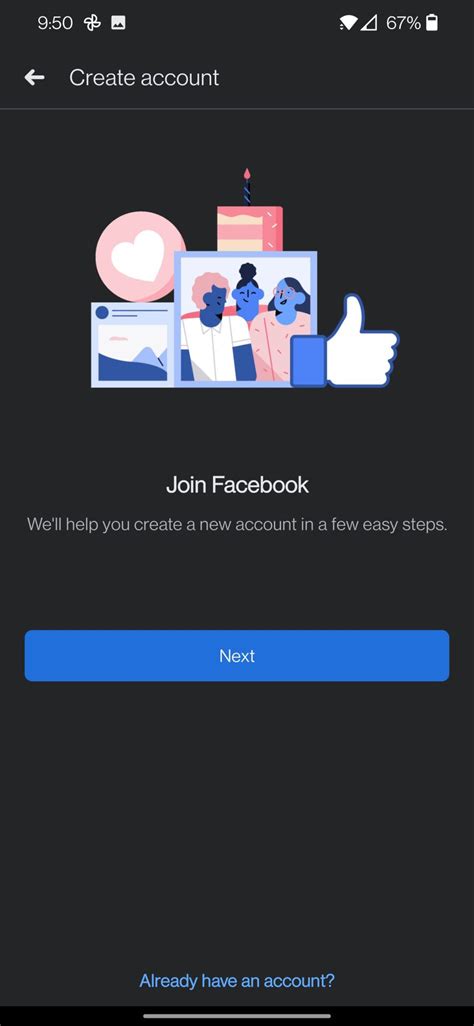 Creating a Facebook Account 的图像结果