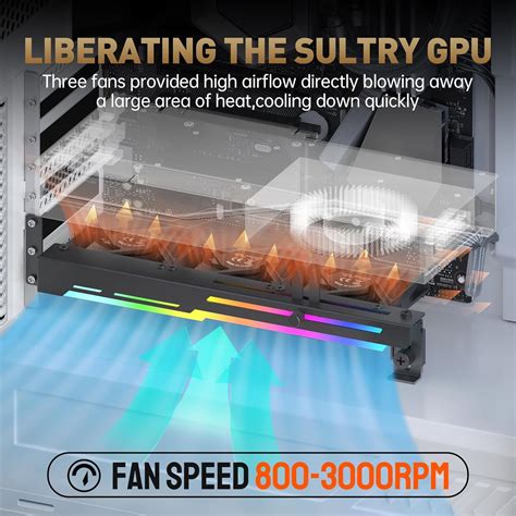 AsiaHorse 3-Fan Graphics Card Cooler with ARGB LED, India | Ubuy