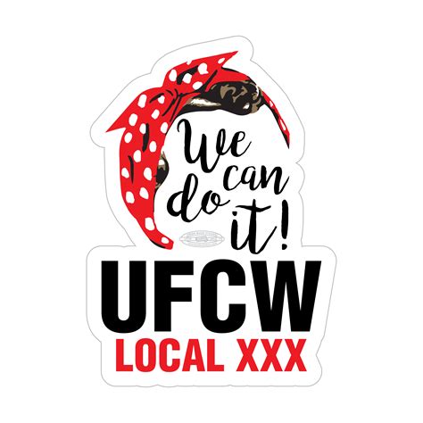 We Can Do It – Union Made Stickers