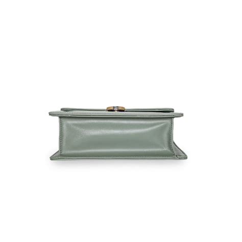 Buy Esbeda Olive Green Color Solid Satchel Box Handbag for Women Online