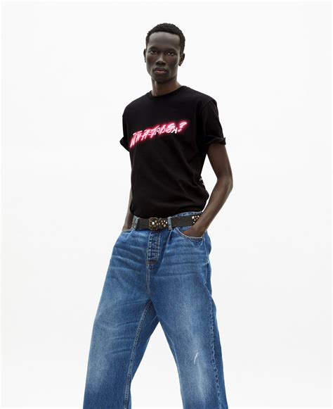 T-shirt What is noir | The Kooples - France