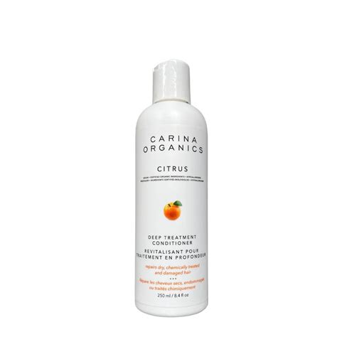Carina Organics Citrus Deep Treatment Conditioner | Healthy Conditioner ...