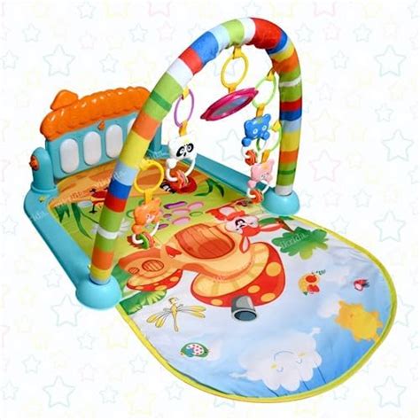 Fisher-Price Infant Original Deluxe Kick & Play Piano Gym, Gender ...