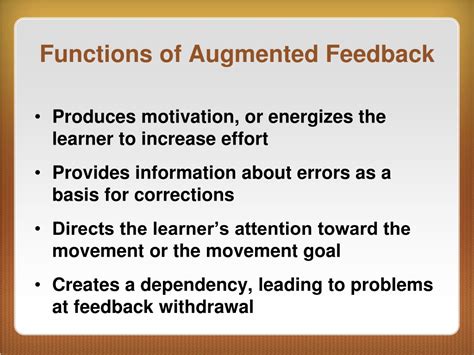 Augmented Feedback Types 的图像结果