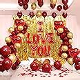 Party Propz Foil I Love You Balloons For Decoration - Pack of 47Pcs ...