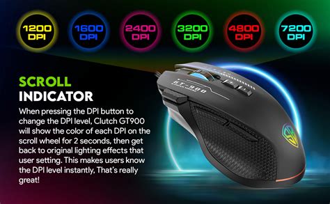 Amazon.in: Buy SpinBot Clutch GT900 with 7200 DPI Gaming Sensor and 8 ...