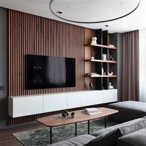 50 Amazing TV Wall Ideas That Can Never Go Out Of Style | Living room ...