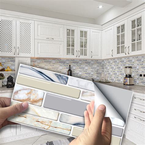 27/54 Sheet Self-Adhesive Peel & Stick Mosaic Tiles India | Ubuy