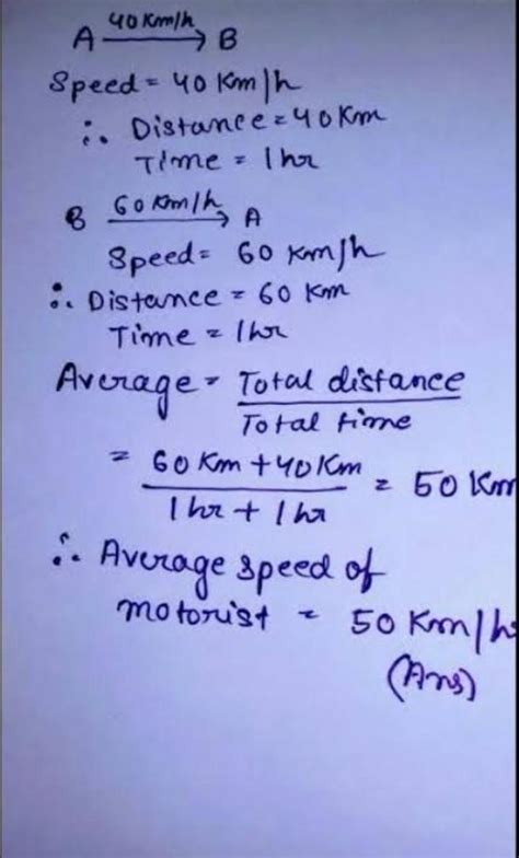 car travels from station a to station be at 40 km per hour from b2a at ...