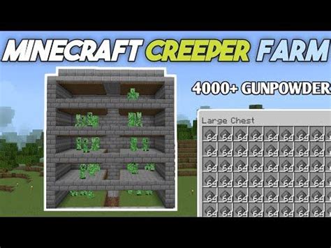 Image result for Minecraft Creeper Farm Tutorial