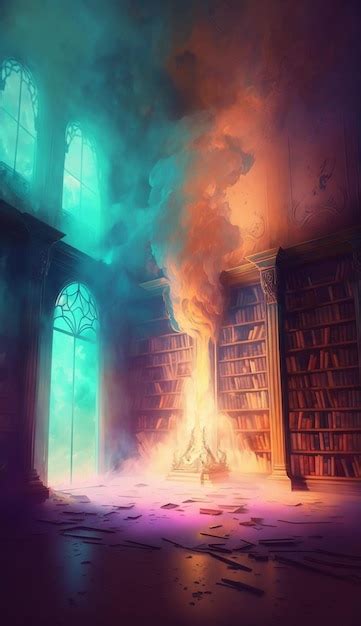 Image result for Library Building Fire Free Image