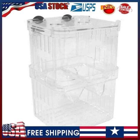 Buy Acrylic Aquarium Fish Tank Breeding Box Isolation Incubator ...