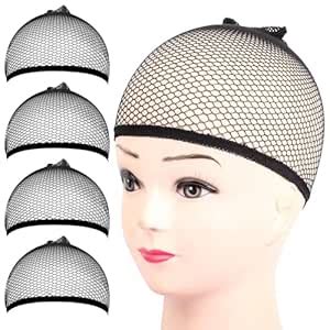 MISS LIRENN® Wig Cap, Mesh Net Wig Caps Weaving Hair Net for Wig Close ...