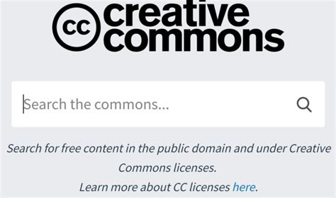 Creative Commons Search 的图像结果