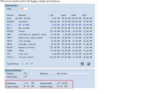 How to Create a Window in SAP Script 的图像结果