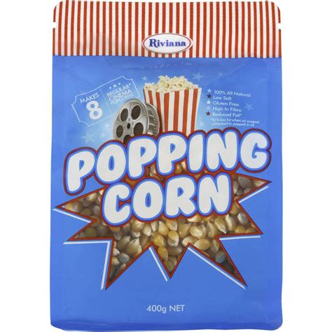 Popping Corn Popcorn Nutrition Facts at Tayla Wilkin blog