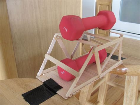 Popsicle Bridge Science Fair Project 的图像结果