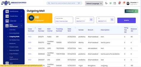 Image result for Outgoing Mail Log