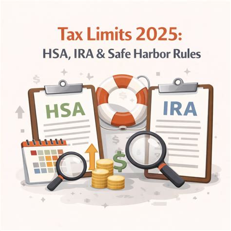 Tax Limits 2025–2026: HSA, IRA & Phaseouts Guide – Eduyush
