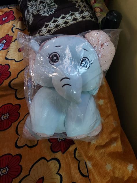 Buy AGC Cute Lovely Elephant with Crown Super Soft Stuffed Plush Toy ...