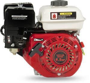 Really 6.5 HP 4 Stroke Petrol Bare Engine for Generator, Water Pump ...