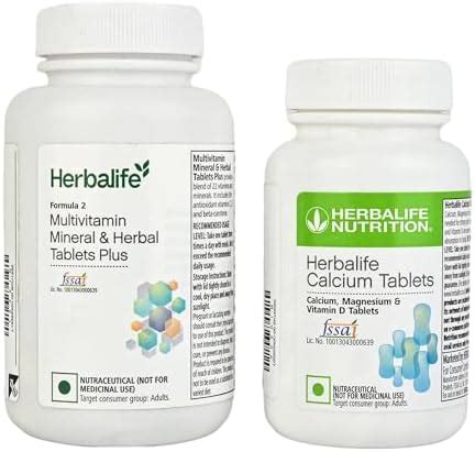 HERBALIFE Multivitamin Mineral & Herbal Tablets & Calcium Tablets