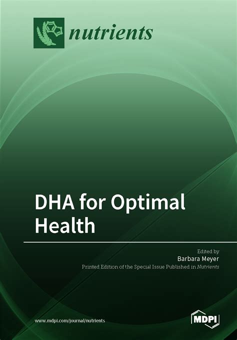 DHA for Optimal Health | MDPI Books