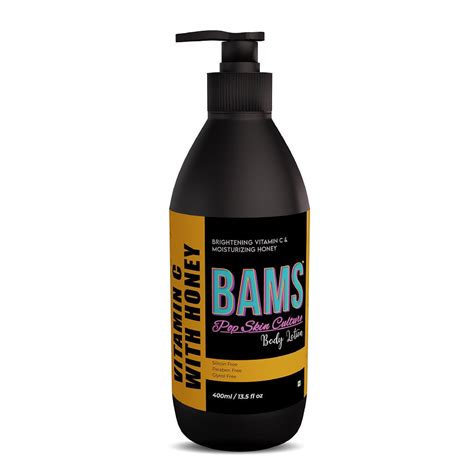 Vitamin C & Honey Body Lotion For Daily Skin Care - 400ml – Bams Cosmetics