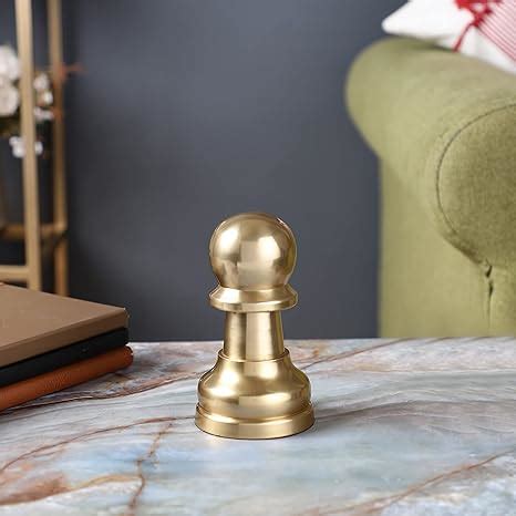 Buy Decor de Maison Brings Handcrafted Chess Pawn Decorative Showpiece ...