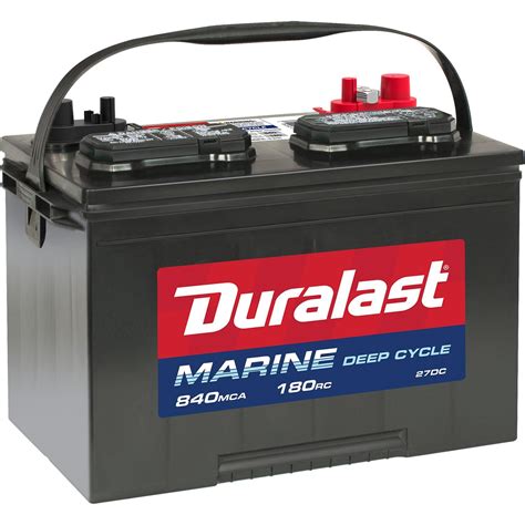 Duralast 27DC Group 27 Deep Cycle Marine Battery