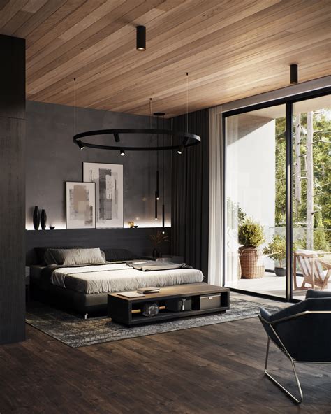 modern bedroom ideas black and white