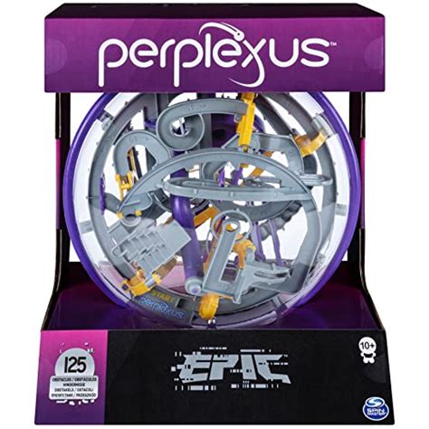 Spin Master Perplexus Epic, 3D Puzzle Maze Game with 125 Obstacles ...