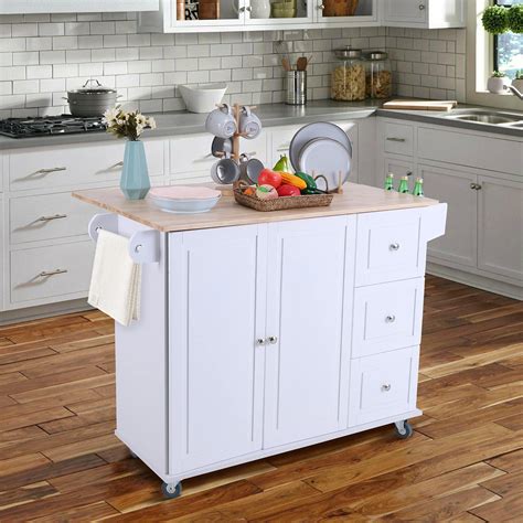Kitchen Wheeled Storage Cart at James Bailey blog