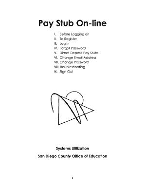 Free Pay Stub Template Forms - Fillable & Printable Samples for PDF ...