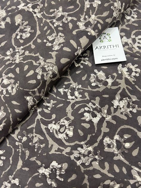 Buy pure cotton fabrics online | Plain cotton and printed cotton fabric ...