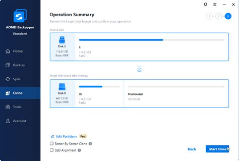 Image result for Using Free AOMEI Clone Software