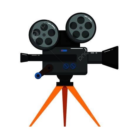 Vintage Video Camera Clip Art