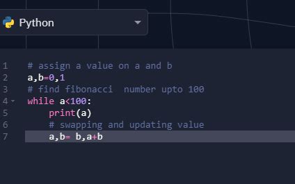 Python Compute Fibonacci Numbers and Return List 的图像结果